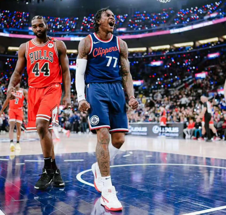 快船连胜不断，完胜公牛